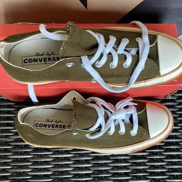 Converse CHUCK 70 OX WMNS surplus olive/egret/gum honey - Picture 3 of 16